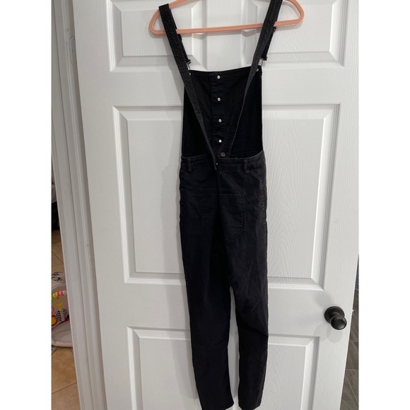 Divided H&M black jean overalls - Picture 6 of 8